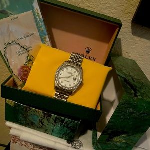 Rolex Datejust Oyster Perpetual 36mm Custom Jubilee Bracelet